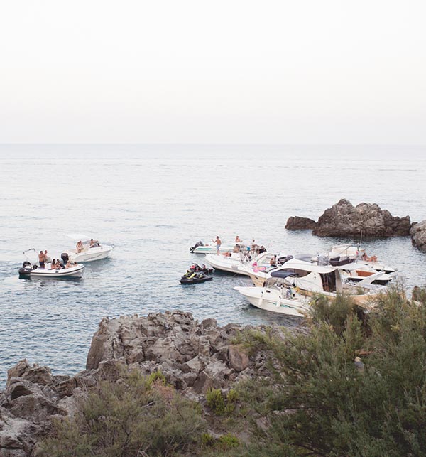 Cove anchorage