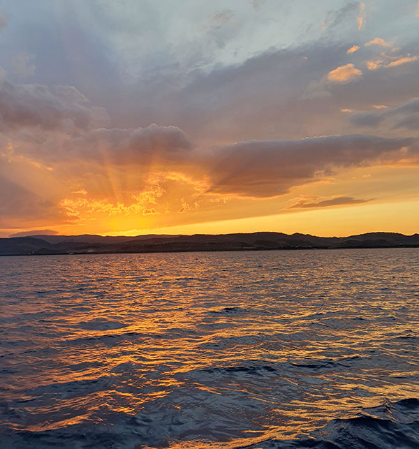 Tramonto sul Golfo di Squillace