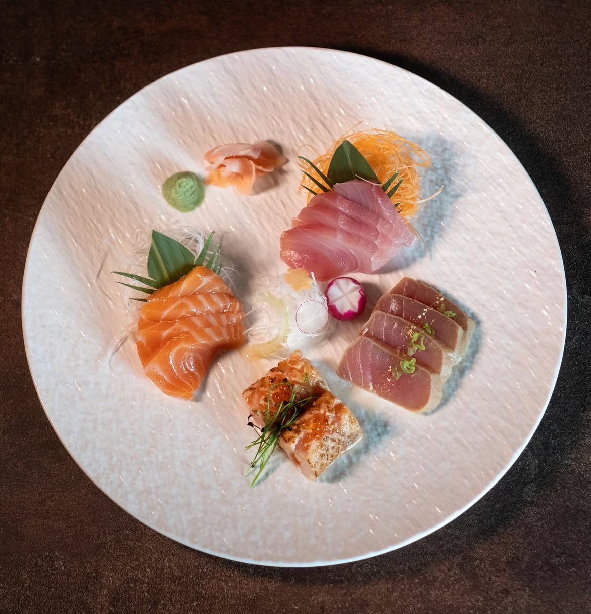 Selezione sashimi deluxe — percorso omakase